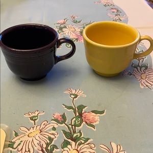 2 Fiestaware cups BUNDLE!!!